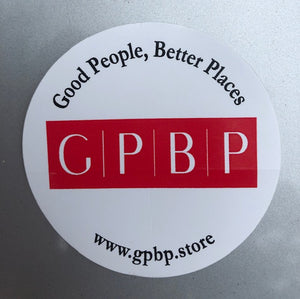 G.P.B.P. Standard Logo sticker