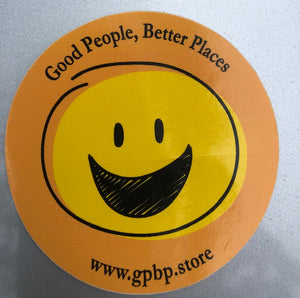 G.P.B.P. Signature Smile sticker
